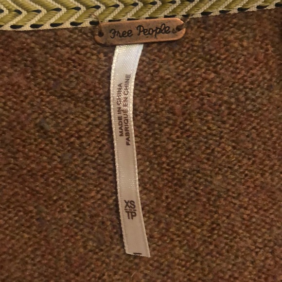 Free People Light Brown Will Sweater (XS/S) - Picture 4 of 4
